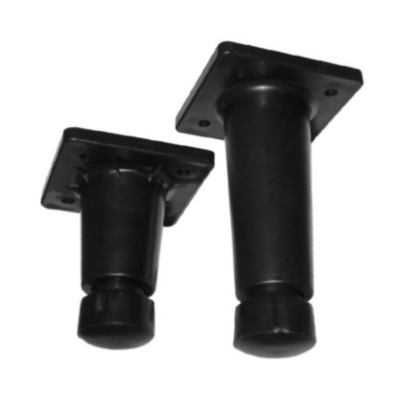 Pata regulable 100mm en polipropileno negro