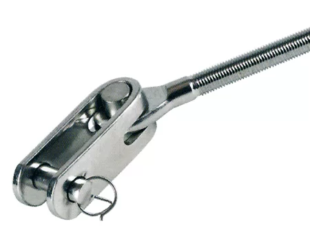 Terminal horquilla móvil