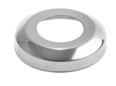 Embellecedor de acero inoxidable especial para tubo redondo