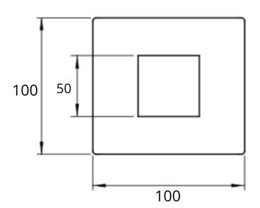 Embellecedor para poste ranurado