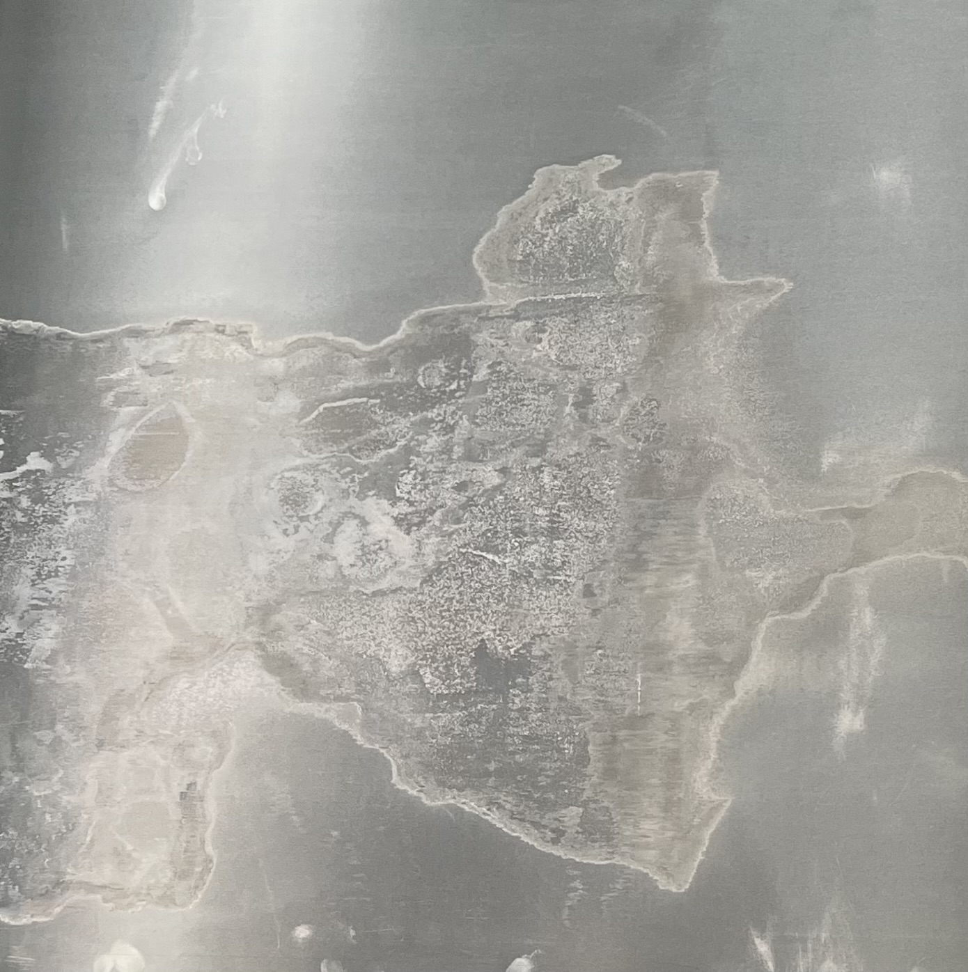 Chapa de zinc nº10 de 2.000x1.000x0.5 mm en liquidación