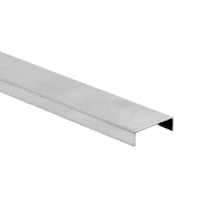 Perfil U de acero inoxidable para pasamanos de Cristal