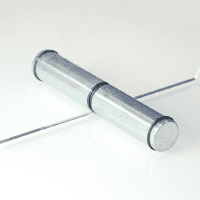 Pernio sobremesa en acero zincado