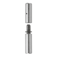 Pernio torneado con arandela de latón para soldar – Acero inoxidable 304